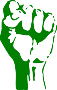 The Green Fist of eco-socialism